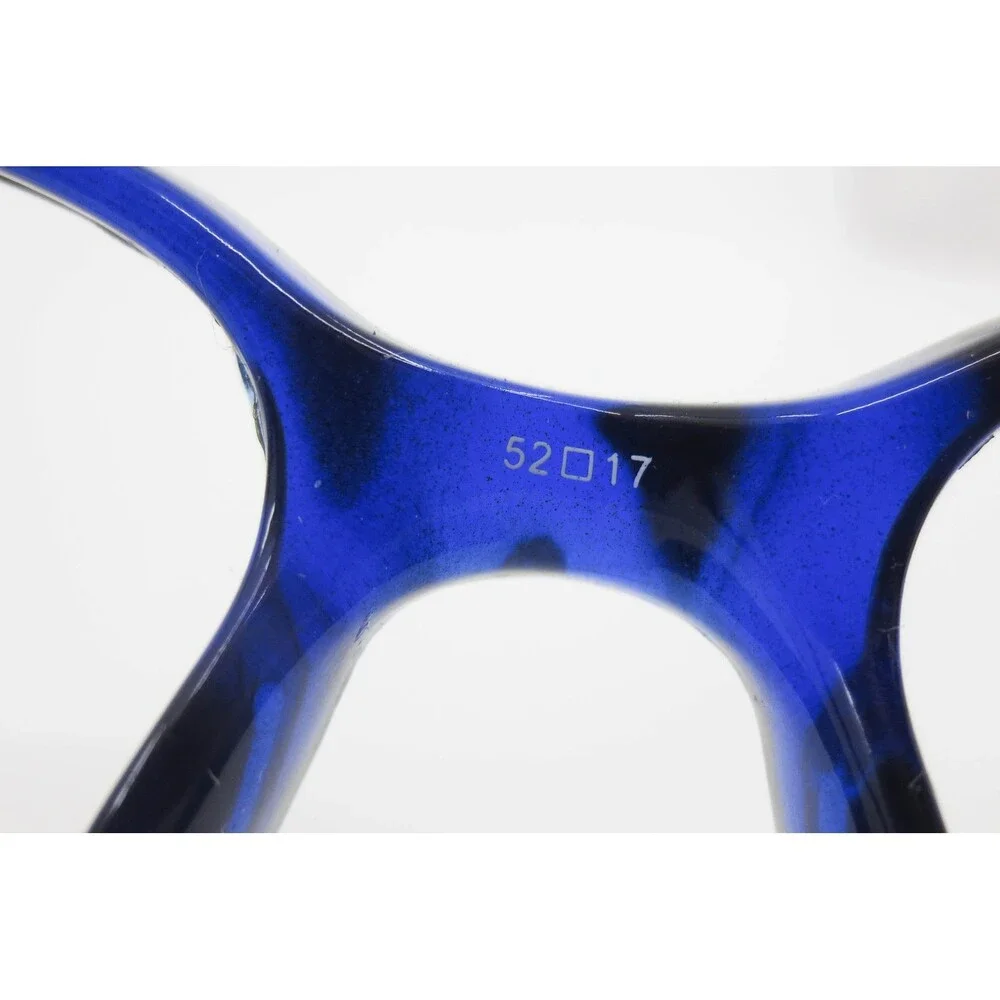 Otis + Grey OG 7013 BL Blue Tortoise Square Eyeglass Frames 52-17-140